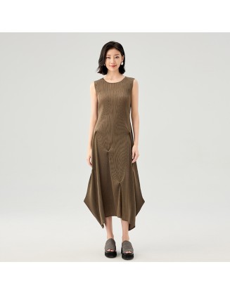 French dress personality ruffles small perfume fashion versatile casual long dresses