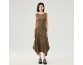 French dress personality ruffles small perfume fashion versatile casual long dresses