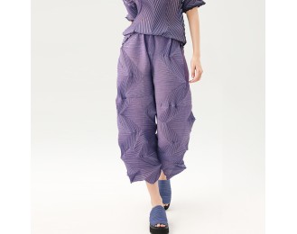 Summer solid colour loose fashionable versatile nine-minute trousers comfortable trousers women