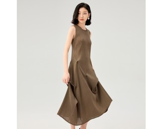 French dress personality ruffles small perfume fashion versatile casual long dresses